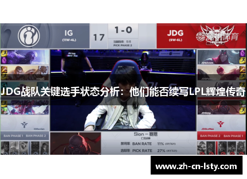 JDG战队关键选手状态分析:他们能否续写LPL辉煌传奇 JDG战队关键选手状态分析:他们能否续写LPL辉煌传奇